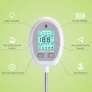 5-in-1 Soil Moisture Meter Digital PH Meter/Light/Moisture/Temperature/Nutrient