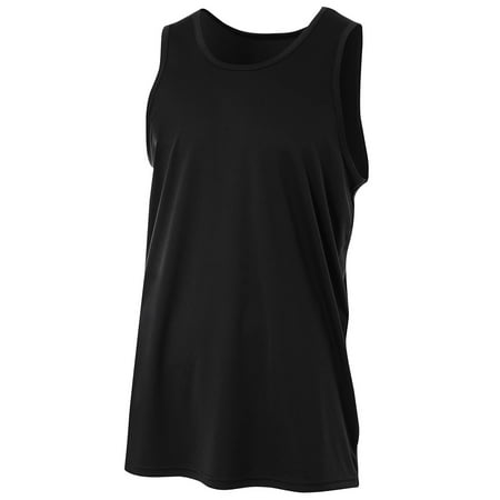 

Just Blanks Sport Tank-BLACK-XL