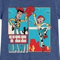 thumbnail image 3 of Toy Story 4 - Woody And Jessie - Toddler & Youth Girls Short Sleeve Graphic T-Shirt, 3 of 5