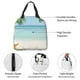 thumbnail image 4 of Easygdp Starfish in Beach Bolsa Térmica Premium - Tela Oxford Impermeable, Gran Capacidad, Bolsillo Frontal, Unisex para Trabajo, Escuela, Actividades al Aire Libre y Picnics, 4 of 8