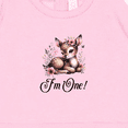thumbnail image 3 of Inktastic 1st Birthday Cottagecore Baby Girl Deer Baby Sweatshirt, 3 of 4