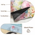 thumbnail image 6 of Round Rugs 5 Ft, Easter Non Slip Area Rugs for Kitchen Bedroom Entryway, Colorful Wooden Grain Easter Bunny Eggs Farmhouse Flower Washable Carpet Runner Rug Floor Mats for Bedroom Home Decor, 6 of 8