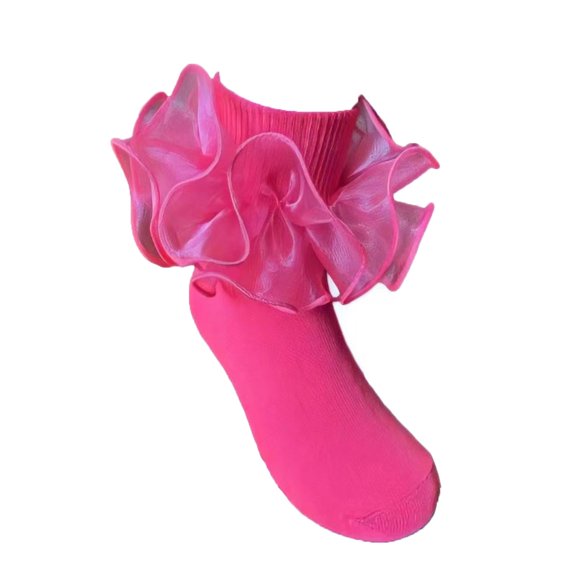 Socks For Women Children's With Lace Ruffles Ankle Kids Dance Sock For Cute Baby Frilly Socken For Sock Socks