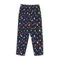 thumbnail image 5 of Xecao Colored Balloons Women's Straight Lounge Pajama Pants: The Epitome of Relaxed Sleepwear, 5 of 9