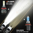 thumbnail image 3 of For Ford Crown Victoria 1998-2011 2pc 9007 LED Headlight Hi-Low Beam Bulbs Kit, 3 of 10