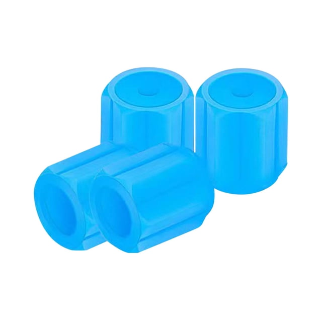 4pcs Glow-in-the-Dark Tire Stem Caps - Plastic+Rhinestone,Air-Tight, Easy Install - Universal for Cars/Bikes/SUVs