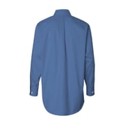 Van Heusen Non-Iron Pinpoint Oxford Shirt in Danish French Blue M | 13V0143