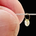 thumbnail image 6 of 0.26cts Natural Canary Diamond & 18K Gold Pendant | 3.5x2.5x2mm | 1 Bead |, 6 of 12
