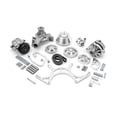 thumbnail image 2 of Speedmaster PCE415.1028 Compatible with Chevy SBC 350 Aluminum Complete Serpentine Belt Drive System Kit - Polished, 2 of 8