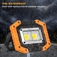 thumbnail image 4 of Foco De Construcción LED Batería 2 Juegos, Foco Recargable Con Batería 30W 2000LM, Luz De Trabajo LED Portátil USB, Para Garaje, Camping, Pesca, Sitio De Construcción De Emergencia, 3 Modos De, 4 of 5