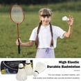 thumbnail image 4 of HUGFEGWE High Stability Performance Badminton with Excellent Durability 3pcs Duck Feather Set High-Elasticity Cool CJB91-52756, 4 of 7