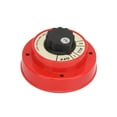 thumbnail image 3 of Interruptor selector de batería para barco, Panel metálico de plástico, amarillo, 4 vías, servicio mediano para batería dual, 3 of 14