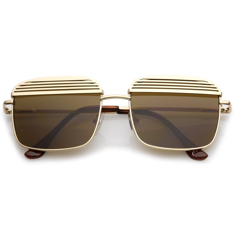 sunglassLA Unisex Modern Ultra Slim Arms Metal Cover Super  display picture 1