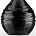 thumbnail image 3 of Benjara Table Lamp with Ribbed Ceramic Body, Black and white, 3 of 5