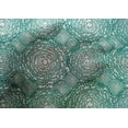 thumbnail image 5 of oneOone Cotton Silk Dark Teal Green Fabric Block Fabric For Sewing Printed Craft Fabric By The Yard 42 Inch Wide-WT, 5 of 5