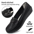 thumbnail image 3 of Decould sylf Women Loafers Casual Slip On Flat Shoes Comfortable Lightweight Walking Shoes Dressy Work Shoes, 3 of 8