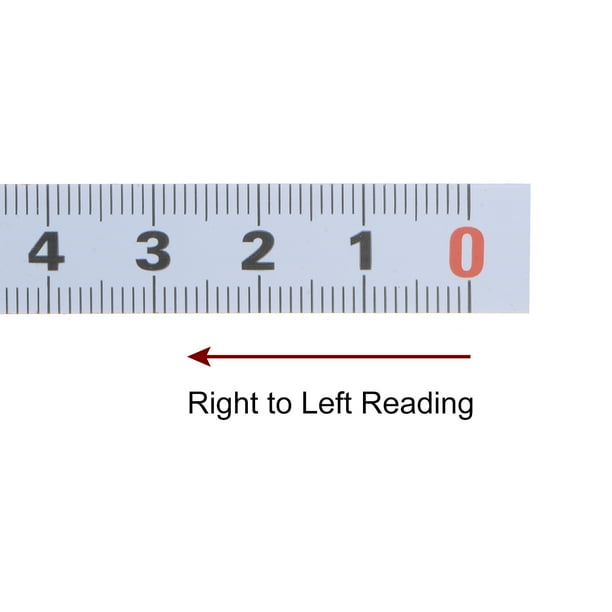 Right to left tape on sale measure