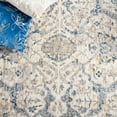 thumbnail image 6 of Safavieh Valencia Renae Medallion Polyester Area Rug, Ivory/Blue, 9' x 12', 6 of 11