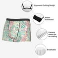 thumbnail image 3 of Pofeuu Watercolor Tiger Print Men’s Boxer Briefs, Moisture-Wicking Underwear, Regular,Trunk-XX-Large, 3 of 5