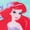 Blue, variant on The Little Mermaid Baby Girl One-Piece Swimsuit