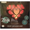 thumbnail image 3 of The Legend of Zelda Heart Container Light - Officially Licensed Nintendo Lamp for Game Room, 2 Light Modes, Mood Lighting Gift for Gamers  - Paladone, 3 of 8