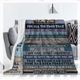 thumbnail image 2 of Dad Gifts Blanket, Gifts for Dad, Dad Birthday Gifts, Dad Gifts from Daughter, Dad Gifts from Son, Gifts for dad who Wants Nothing, Best Dad Gift Ideas, to My dad Blanket 60x50in, 2 of 6