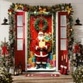 thumbnail image 4 of Taicans Merry Christmas Door Cover - 35.43in x 70.87in,Gnome & Winter Scene,Waterproof,Holiday Decor,Christmas Party,Christmas for Outdoor Porch,Holiday Xmas,Farmhouse Home office Party, 4 of 6