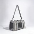 thumbnail image 6 of Dog Carrier Pet Carrier For Small / Medium Cats Dogs Puppies (Up To 15lbs), TSA Airline Approved Small Dog Carrier Soft Sided, Collapsible Waterproof Travel Puppy Carrier - Grey, 6 of 6