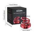 thumbnail image 4 of Calentador Molecular Cinético Difusor Fragancia Giratorio Solar Doble Anillo () Rojo, 4 of 5