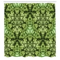 thumbnail image 3 of Ambesonne Green Shower Curtain, Tie Dye Effect Bohemian Art, 69"Wx70"L, Green, 3 of 5