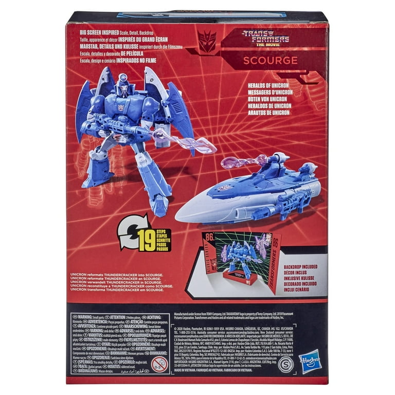 Transformers Titan Changers Scourge 28 Cm - Giocattolo 2-in-1 Da Robot A Camion - Film Rise Of The Beasts