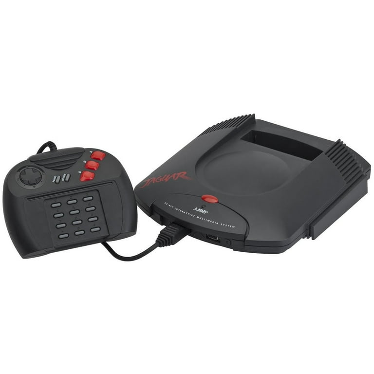 Restored Atari Jaguar Video Game Console System with Matching Controller  and Cables (Refurbished) - Walmart.com