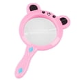 thumbnail image 4 of Siruishop 3xKids Magnifier Cartoon Cartoon Magnifying Glass for Models Newspapers Photos Pink, 4 of 8