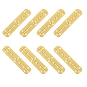 24 Pcs Piano Hinge Metal Hinges for Wooden Case Long Doors Crafts Picture Frame Decorative