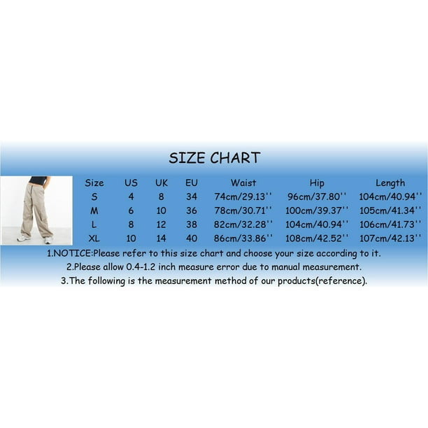 nsendm Female Pants Adult Comfortable Business Casual Pants for Women  Drawstring Low Waist Cargo Pants Baggy Straight Women Pants Casual(Green, S)