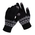 thumbnail image 3 of MESSUEN Hiking Gloves Workout Gloves Cold Weather Gloves Ski Gloves Snow Gloves Driving Cycling Gloves Knit Gloves Thermal Gloves for Women Work Gloves Women Gloves Black One Size, 3 of 6