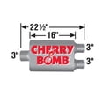 thumbnail image 2 of Cherry Bomb 88110 Vortex Muffler, 2 of 3
