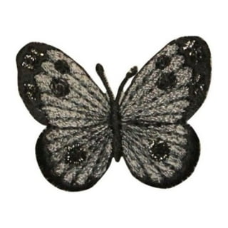 Sew-on/patch Butterfly Butterfly Iron-on Patch Embroidered Free Spirit Yin  Yang 