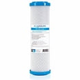 thumbnail image 2 of Aquasure Pioneer Series 1 Micron Solid Coconut Shell Carbon Block Water Filter - 10" x 2.5", 2 of 4