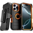 thumbnail image 6 of iPhone 16 Pro Defender 3-Pack - Black / Orange, Black, Black / Blue, 6 of 7