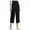 Blue, variant on DKNY Womens Wide Leg Casual Cropped Pants, Blue, 14