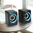 thumbnail image 1 of axGear Haut-Parleur Portable USB Multimédia Filaire Mini Surround Sortie Caisson de Basses, 1 of 6