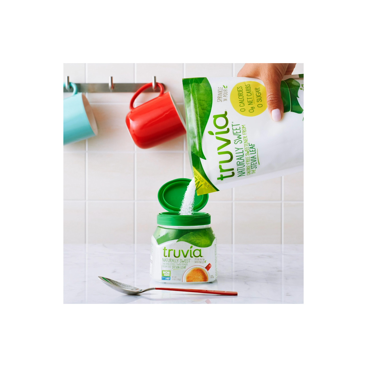 Truvia Calorie-Free Sweetener Jar from the Stevia Leaf (9.8 oz Jar) - image 4 of 7