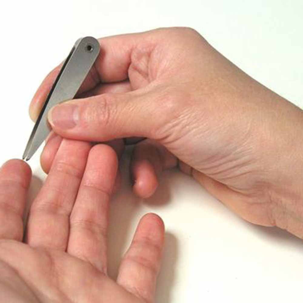 Big Horn 19082-10PK All Purpose Mini Stainless Steel Pocket Splinter Precision Expert Tweezer (10/Pack)