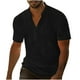 thumbnail image 2 of pstuiky camisetas de hombre, Camiseta/Camisa informal de manga corta con cuello redondo y color liso para hombre camisas casuales para hombre m, 2 of 9