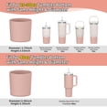 thumbnail image 2 of Funda de silicona para vaso Stanley Quencher H2.0 de 40 oz, 2 of 9