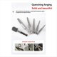 thumbnail image 2 of Juego de 5 brocas, vástago hexagonal, perno, tornillo, espárrago, herramienta, guía, 2 of 4