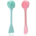 thumbnail image 1 of 4 In 1 Face Scrubber, Face Scrubber, Cream Applicator, Mask Collector, Facial Exfoliator Cleansing Brush， And Make Up., 1 of 5