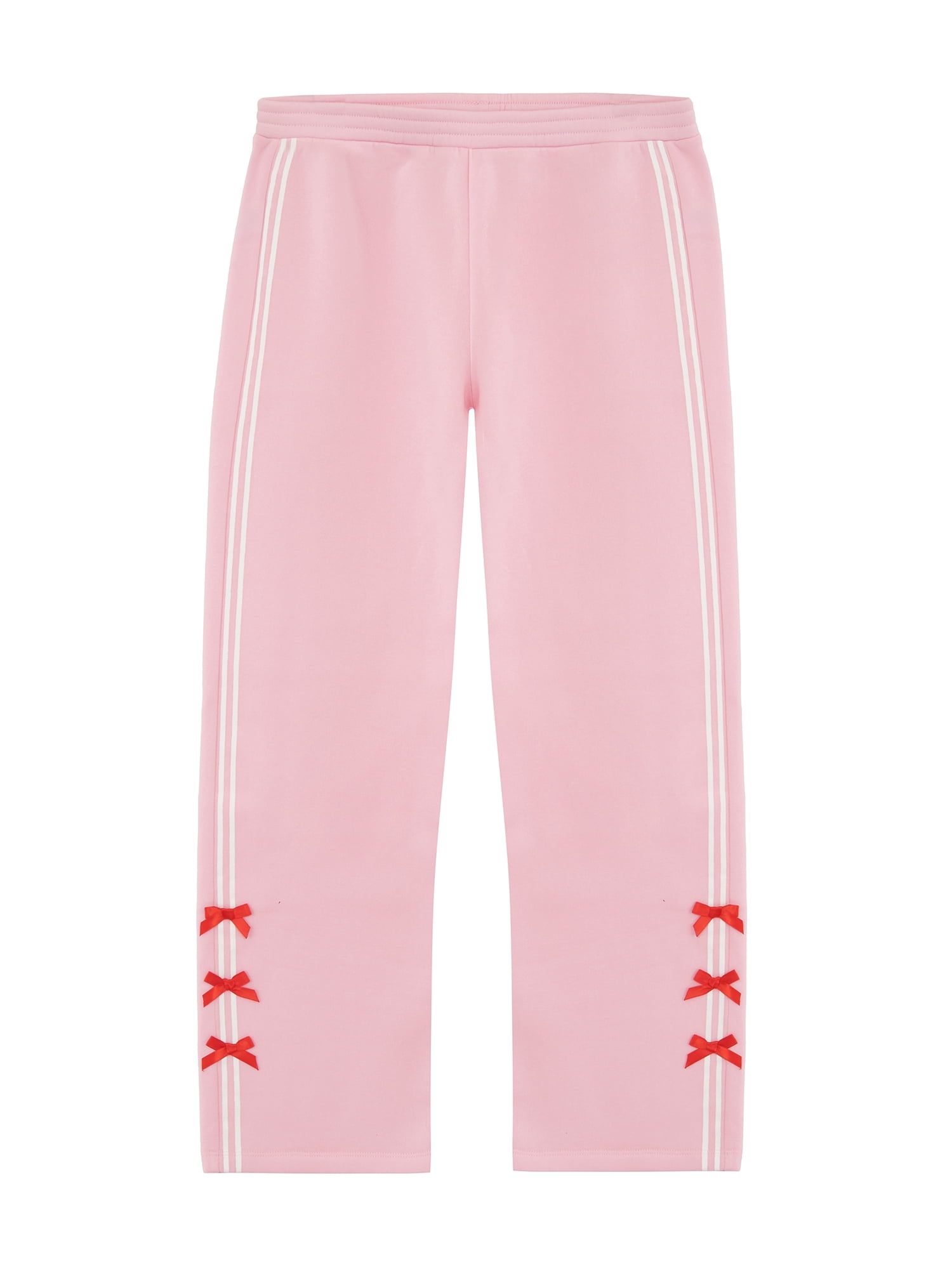 Way to Celebrate Girls' Valentine's Day Fleece Sweatshirt and Pant Set, Sizes 4-18 & Plus