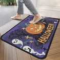 thumbnail image 4 of Pumpkin Skull Bat Spider Non-Skid Doormat 30x17 Inch Happy Halloween Protection Door Mats Switch Rug for Entryway Porch Entryway Bathroom, 4 of 7